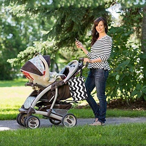 Portable Diaper Changing Pad by BabifulLove - Foldable Travel Changing Station Kit with Diaper & Wipes Pockets - Padded Head Cushion Waterproof & Wipeable
