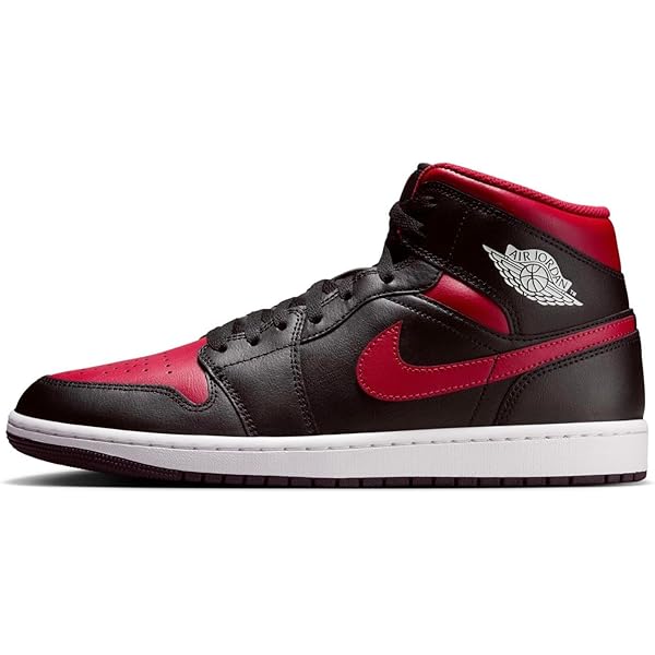 Amazon.com | Air Jordan 1 Mid Men's Shoes (DQ8426-067, Black