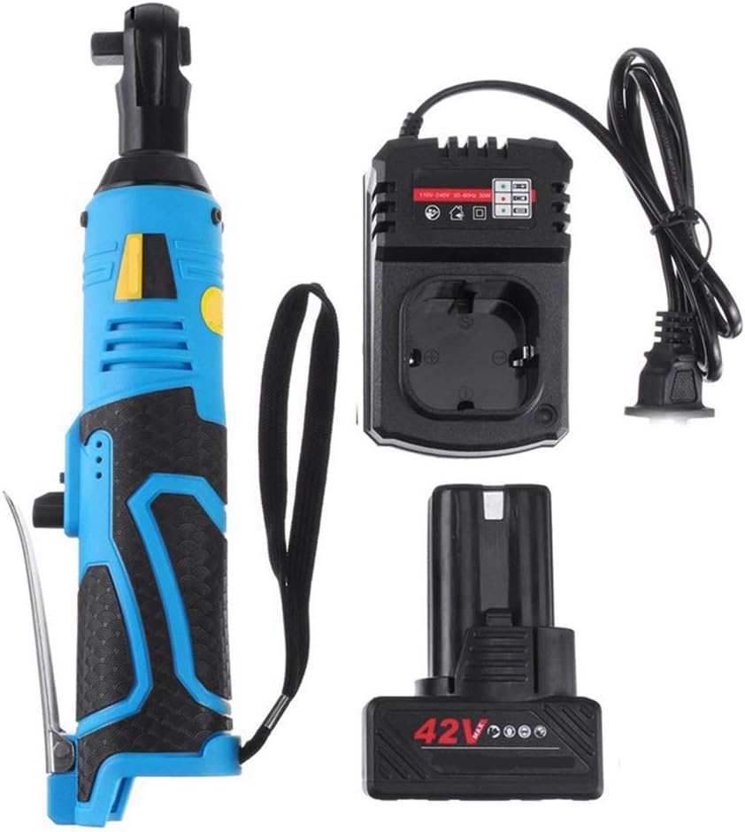 Kit Cliquet Avec Batterie Clé à Cliquet électrique VTEK 3/8 16,8V - Puissante Et étendue Cliquet Electrique