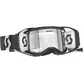SCOTT Prospect 2.0 WFS MX Offroad Goggles w/Roll-Off System Black/White w/Clear Lens