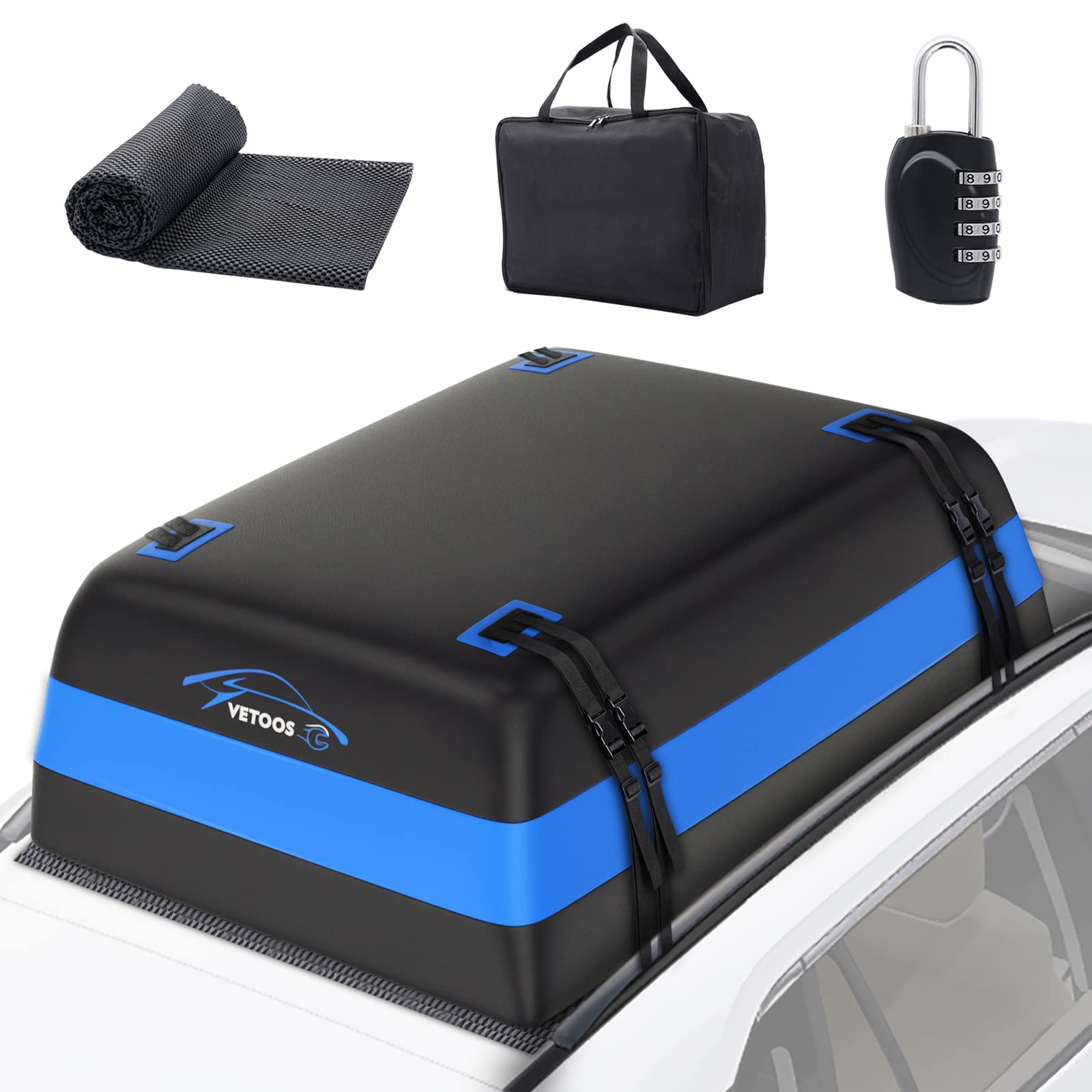 Car Roof Cargo Carrier Car Rooftop Cargo Carrier Bag, 21