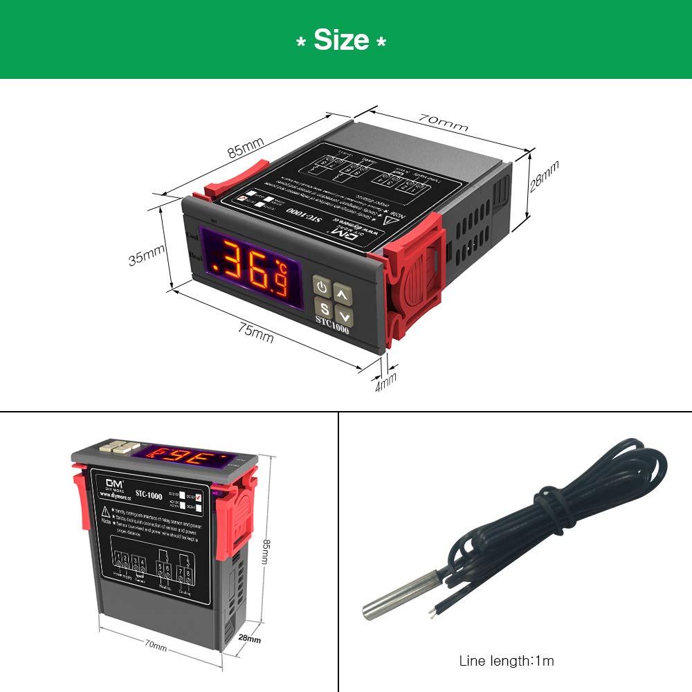 Aideepen STC-1000 Temperature Controller - Image 5