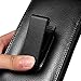 Black Texture Vertical Hip Belt Clip Holster Case Pouch Bag Compatible for Samsung Galaxy Note 9 8 / S9+ S8+ / S8 Active / A6+ A7 A8+ J7 J8 / Apple iPhone 8 7 Plus