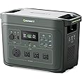 GROWATT Portable Power Station，Infinity 2000 Green Electric Solar Generator，2048Wh LifePO4 Battery,2200W AC Output for Home Use, Outdoor Camping, RVs and Emergency Backup(Solar Panel Optional)