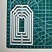 Mvchifay Cutting Dies Metal Stencils Scrapbooking Tool DIY Craft Carbon Steel Embossing Template for Paper Card Making (5 Pcs Tag)