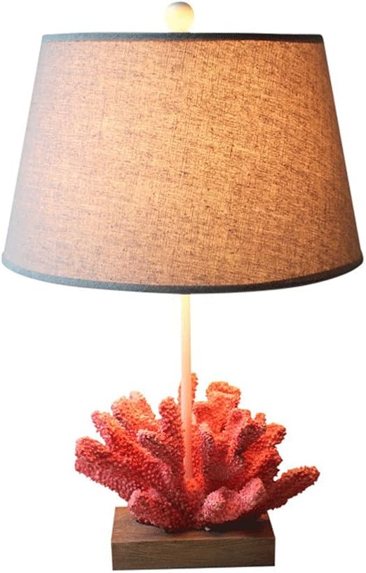 coral desk lamp