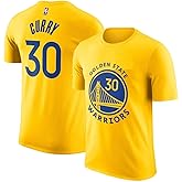 Stephen Curry Golden State Warriors NBA Kids Youth 8-20 Yellow Gold Statement Edition Performance Jersey T-Shirt