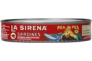 LA SIRENA Pica Pica Sardinas En Salsa De Tomate Picante 15 oz. 3 Pack
