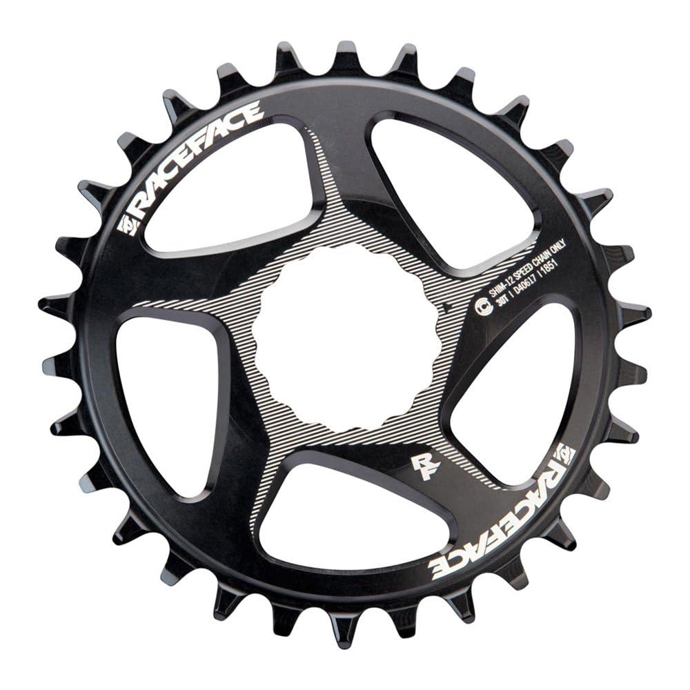 Race Face CHAINRING 30T DIRECT MOUNT WIDE 12 Spd Shimano Black