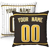 Throw Pillow San Diego Personalized Custom Any Name and Number for Men Women Boy Gift