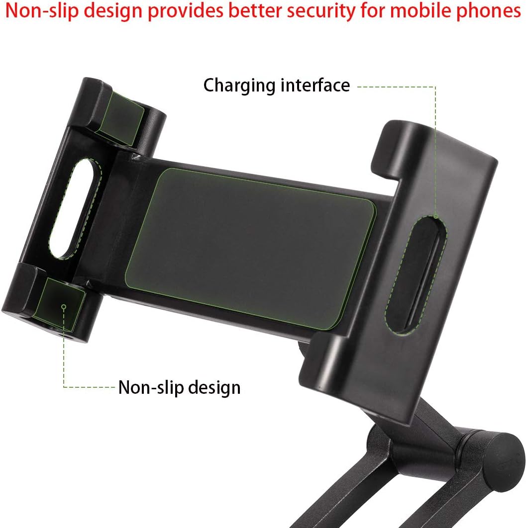 2-in-1 Kitchen Tablet Stand, Adjustable Wall Tablet Stand Pull-Up Lazy Bracket Desktop Mount Support 5-13" Width i-Pad Phone Holder: Electronics