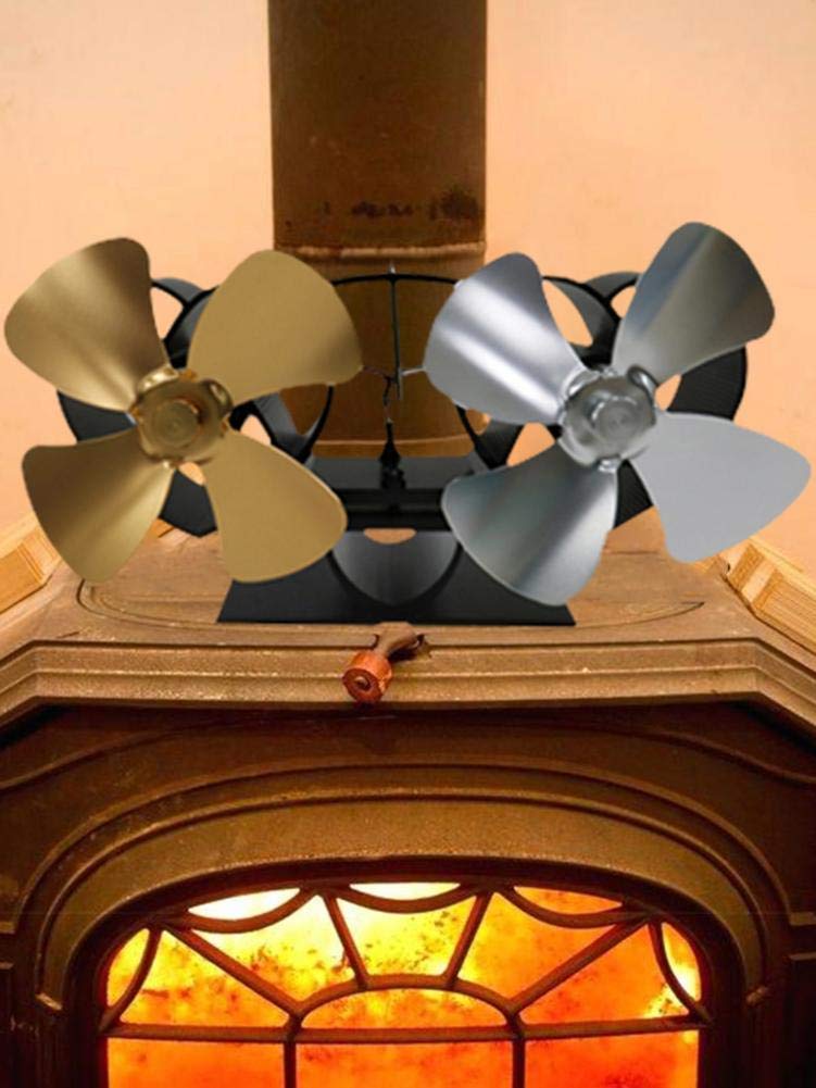 Chimeneas y accesorios Loveinwinter Ventilador De Chimenea Motor Doble