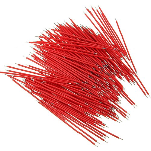 1200Pcs 6cm Breadboard Jumper Cable Electronic Wires Black Red Colour