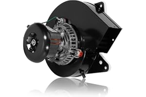 loosoo A157/A182 Furnace Draft Inducer Blower Fan Motor Fit for Jakel J238-112-11128/J238-112-11258 Goodman B1859005/B1859005S, 60HZ 1.7A 115V 2000RPM