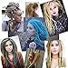 SEGO 20 Inch Dreadlock Extensions for Women/Men Synthetic Handmade Dread Extension Long Single Ended Hippie Style Reggae Hair #Pink 5 Count