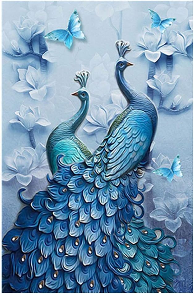 Ponnen 5D DIY Diamond Painting Kit, 5D Diamond Art Kit Drill Animal