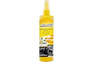 Formula 1 Interior Detailing Protectant Spray, Car Interior Cleaner with Lasting Vanilla Fragrance and UV Protection, Safe for Vinyl, Rubber, Plastic, & Dashboard - 10oz