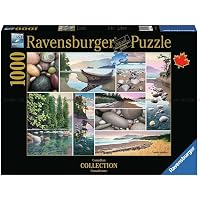 Ravensburger Puzzle Canadian Collection 'Canadian City Lights' 1000 Pezzi – Paesaggio Invernale, 70x50 Cm, Made In Germany