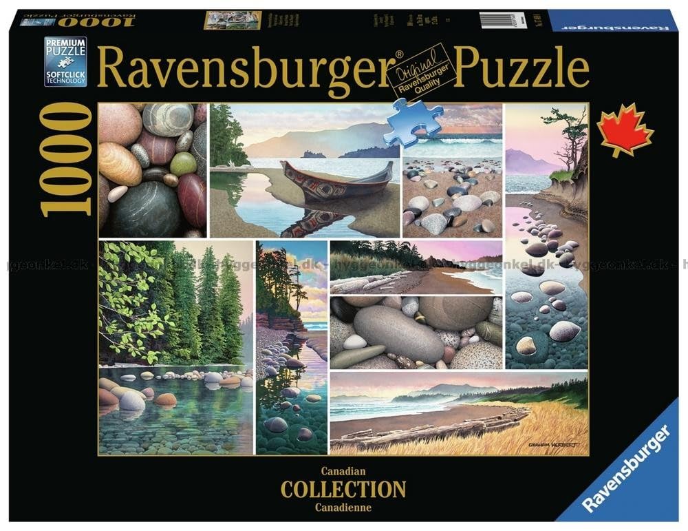 Ravensburger 1000 el. Spokój Zachodniego Wybrzeża [PUZZLE]