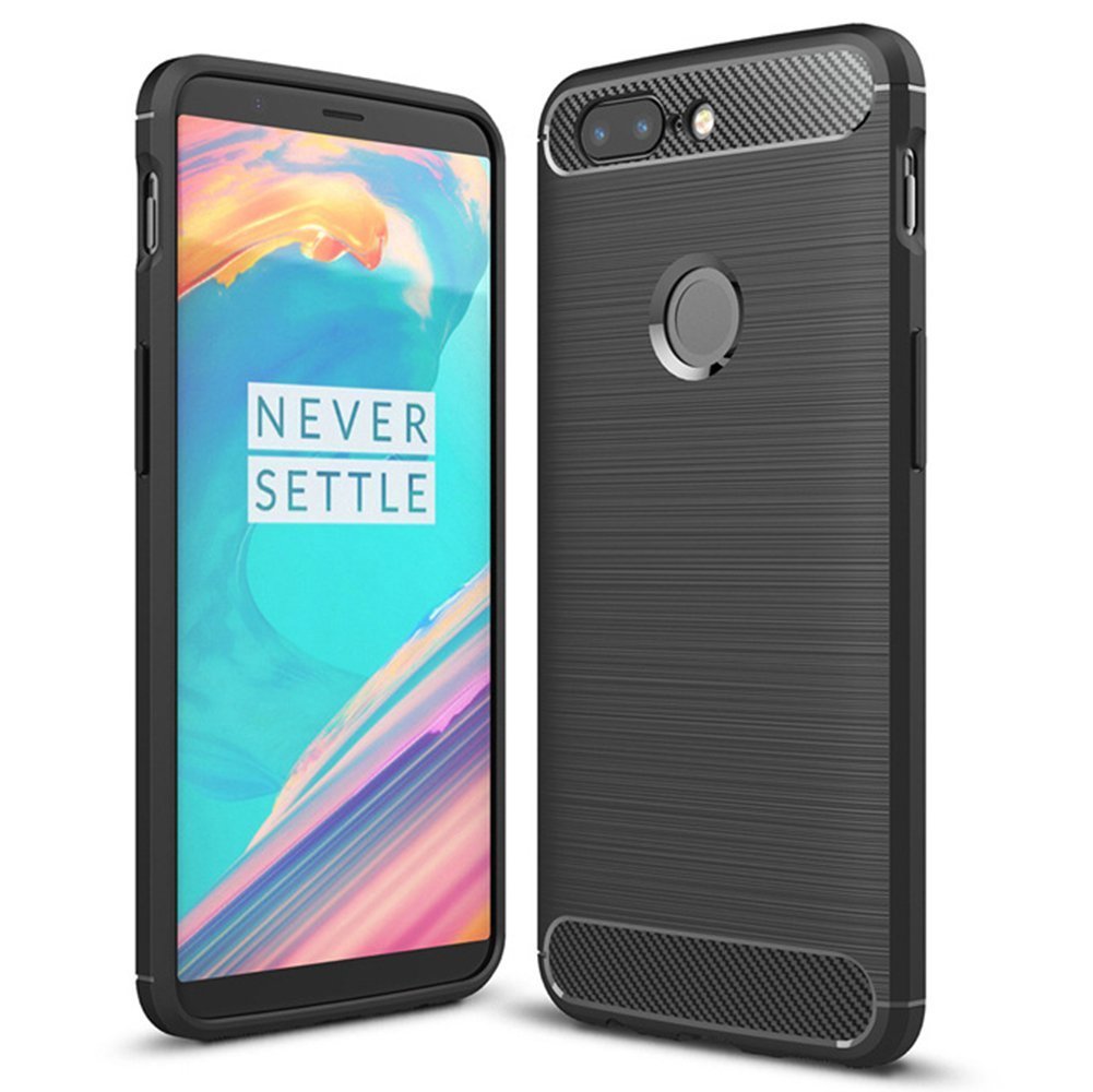 CruzerLite Case Compatible with Oneplus 5t, Carbon