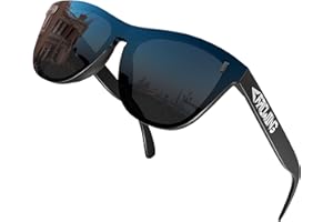 ROCKNIGHT HD Polarized UV400 Protection Anti Glare Lightweight Sunglasses TR90 Frame