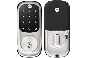 Yale Assure Deadbolt Lock with Touchscreen, Satin Nickel Digital Non-Connected Entry Door Lock with Electronic Keypad and Back-Up Key, ‎‎YRD226NR619