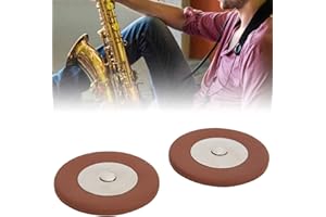 Alto Saxophone Pads Replacement Set 26PCS Lambskin Brown Saxophone Repair Parts