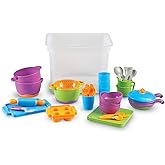 Learning Resources New Sprouts Classroom Kitchen Set, Multi-Colored, Kids (LER9262)