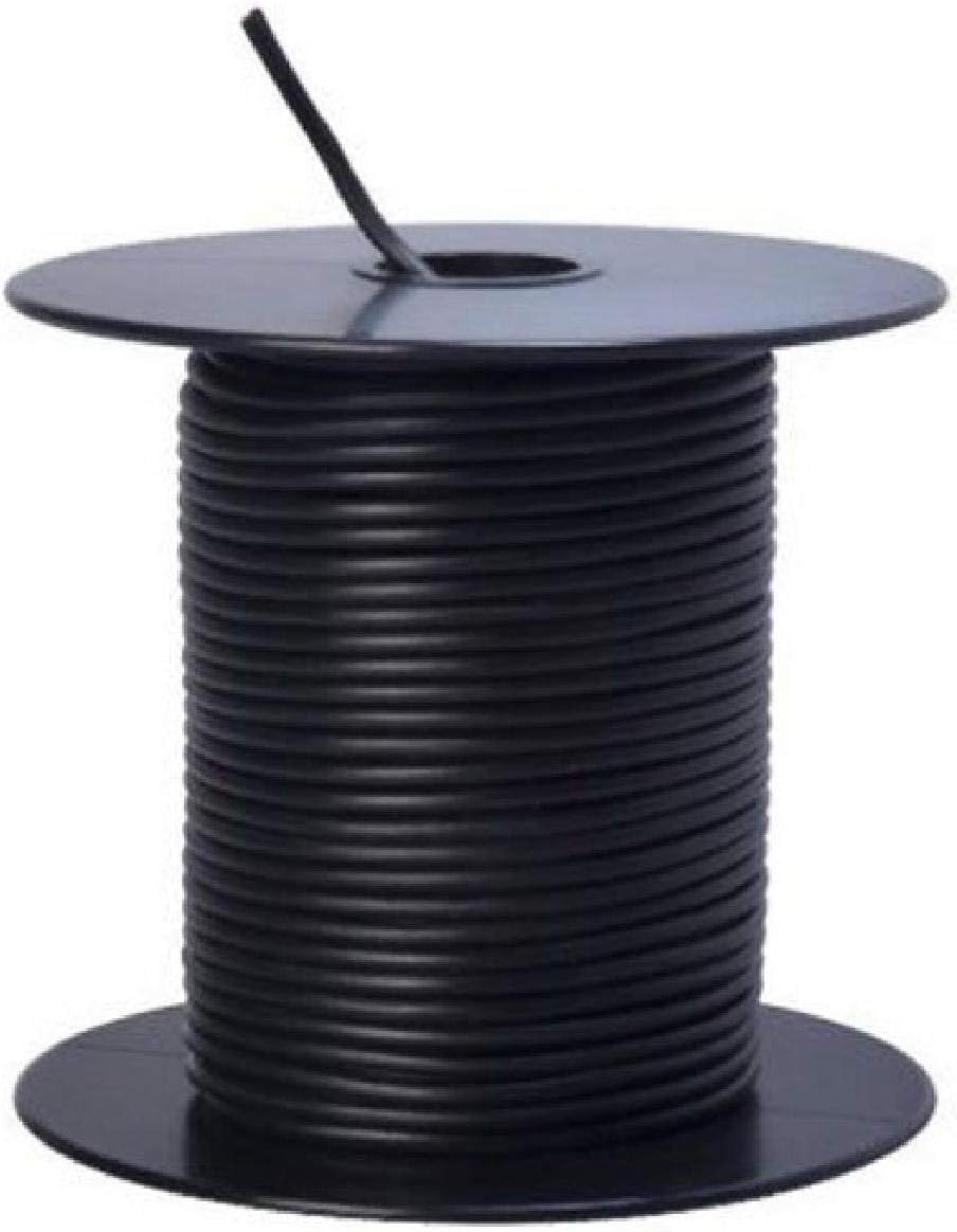 Southwire 55667323 Primary Wire, 18-Gauge Bulk Spool, 100-Feet, Black - Electrical Wires - 