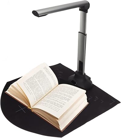 Topiky USB Document Camera 12MP A3 Scanner CMOS LED Auto Correction Remote