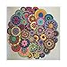 AkoMatial Diamond Painting Kits Full Drill,Mandala Flower DIY 5D Diamond Painting Kits Rhinestone Crystal Embroidery Pictures Cross Stitch Art Craft for Home Decor 30 * 30cm