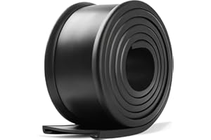 PIHIL 3 Inch Fuel Tank Straps Isolator, 6FT Heavy Duty Gas Tank Straps for Most Semi Trailer Trucks, Gas Tank Sealer, Black