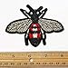 Bee Embroidered Iron-On Patch, Embroidery Applique by 2 pcs, TR-11629