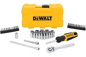 DEWALT 1/4" Drive 50 Pc Mechanics Tool Set (DWMT45422)