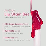 bayfree Lip Tint Stain Set Matte Finish Long Lasting Waterproof view 2