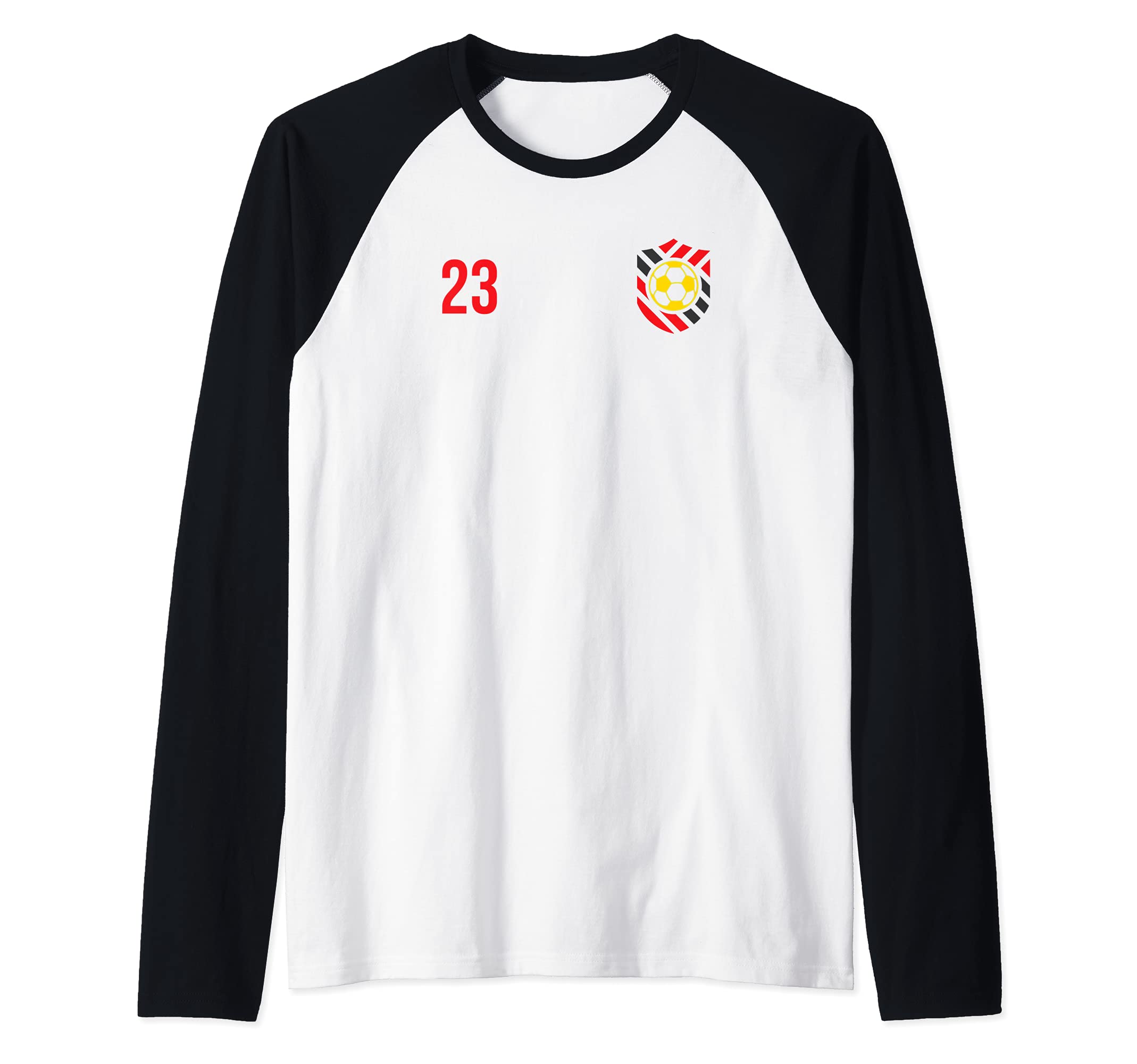 Flag Belgium Raglan Baseball Tee