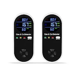2 Packs Combination Gas & Carbon Monoxide
