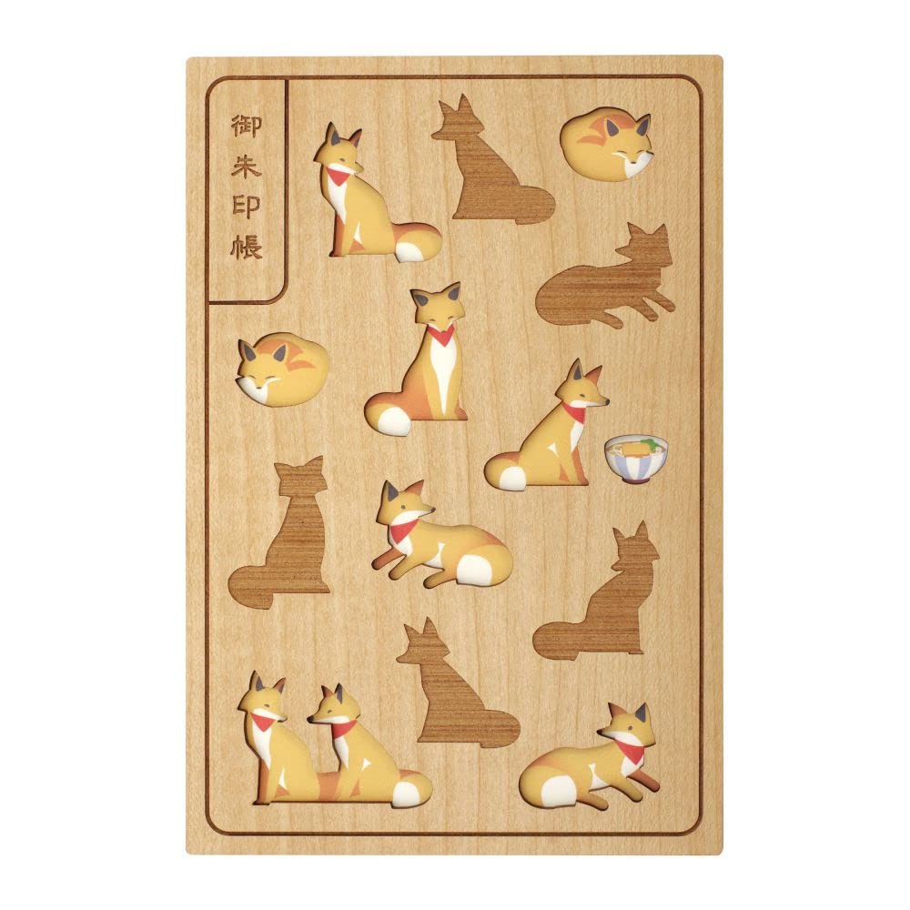 CRU-CIAL クルーシャル 御朱印帳 狐 H210074FO の商品画像