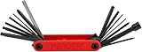 Fender Guitar/Bass 14-in-1 Maintenance Tool Chrome Vanadium Red 6 x 3 x 1 in view 6