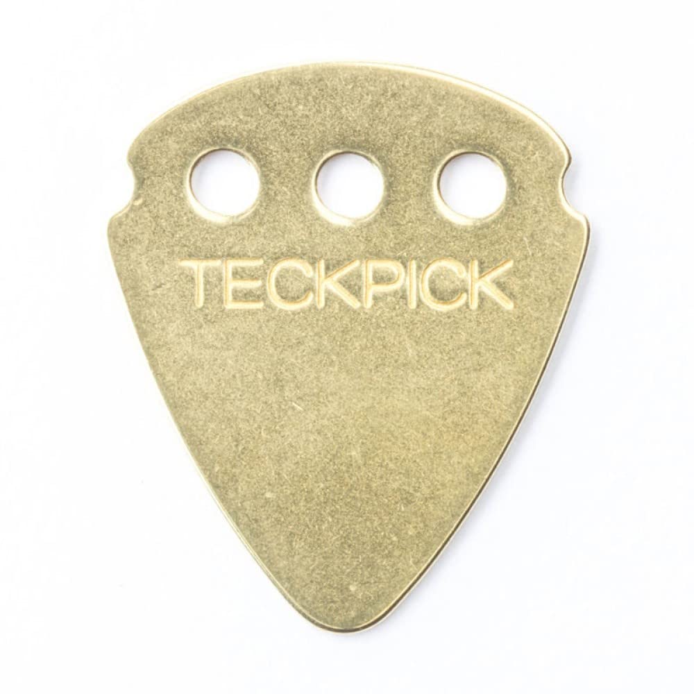 Jim Dunlop 467R.BRS Teckpick Pick - Brass (Pack of 12)