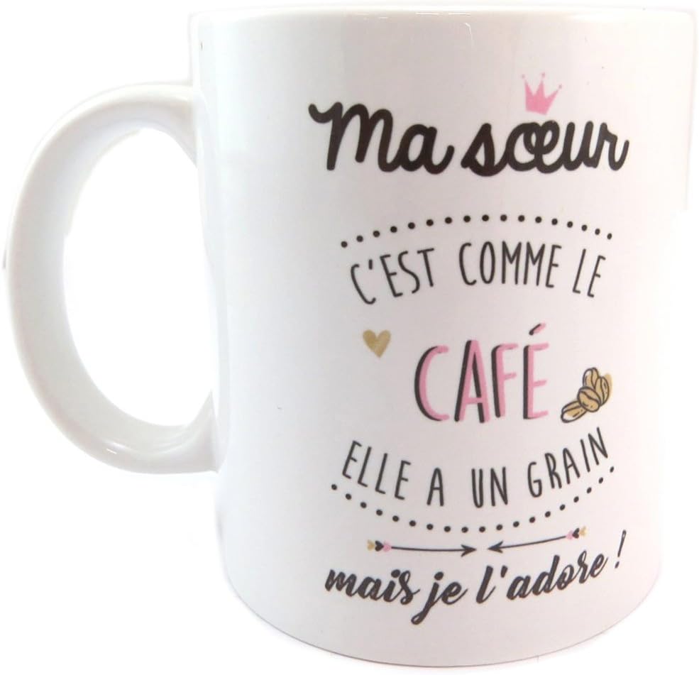 Mug Soeur Cafe Amazon Fr Cuisine Maison