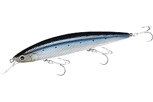 LUCKY CRAFT Surf Pointer 115MR, Saltwater Surf Fishing Lures, Halibut, Surf Perch, White Seabass, Striped Bass, Sinking, Fishing Gear, Fishing Accessories, Tackle