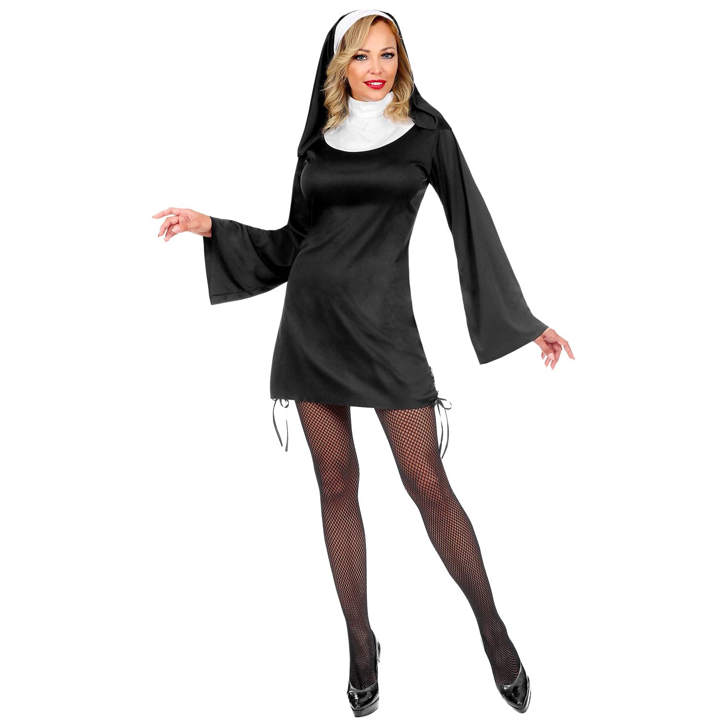 Widmann W MILANO Party Fashion - Costume Nun, Dress, Hood, Monastic Woman, Church, Fancy Dress Costumes