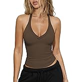 Hragc Womens Tank Tops Summer V Neck Workout Racerback Yoga Gym Tank Tops