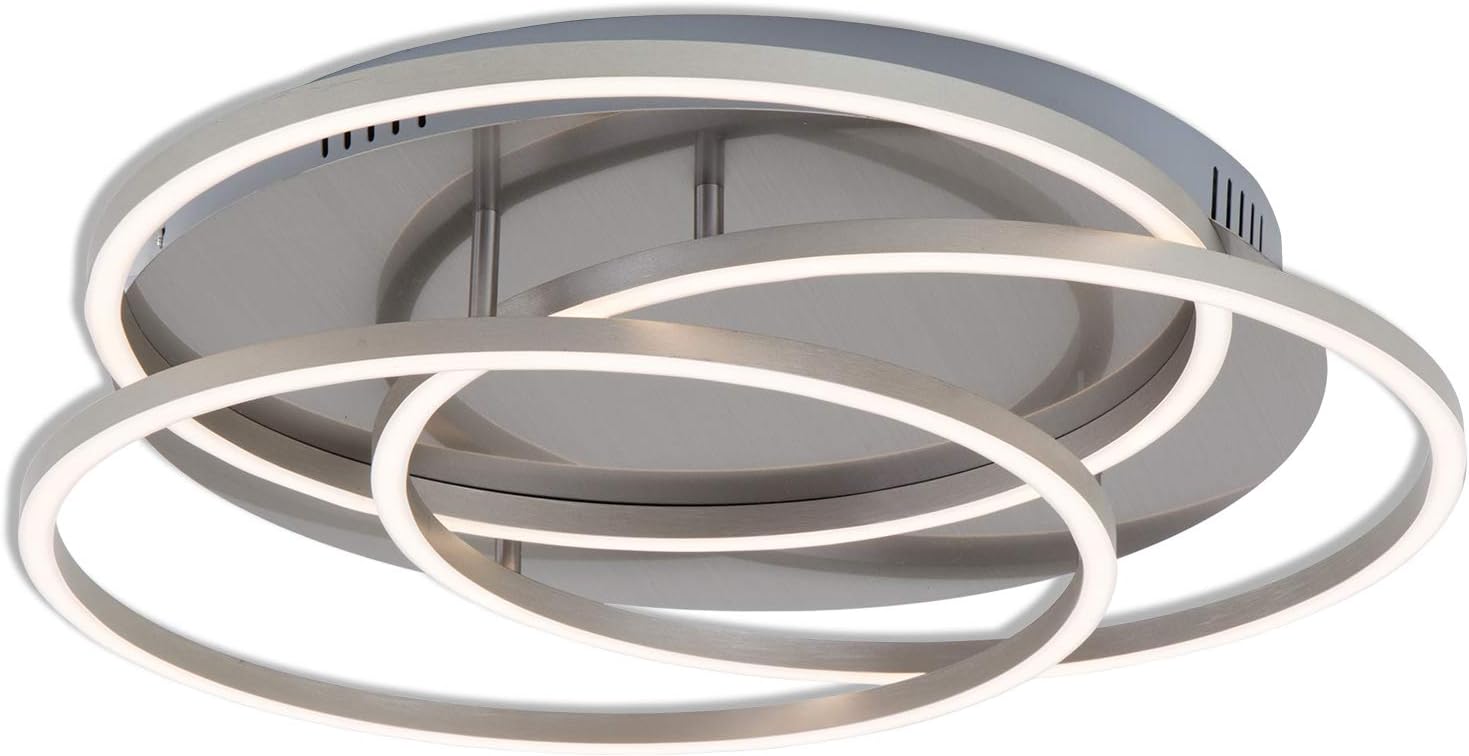 Lampadario a sospensione moderna BIANCO Planet 10 Luci Led 1169/S10-BI diametro