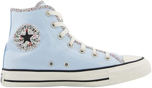 converse all star low trainers white multi egret floral exclusive