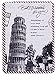 Pocket Mirror - Small Mini Square Womans Compact Stylish Cosmetic Makeup Travel Purse Mirror - Leaning Tower of Pisa - 3.25 x 0.25 x 2.25 inches