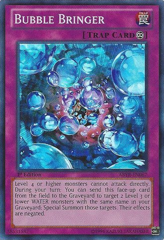 Yu-Gi-Oh! - Bubble Bringer (ABYR-EN067) - Abyss Rising - Unlimited Edition - Super Rare