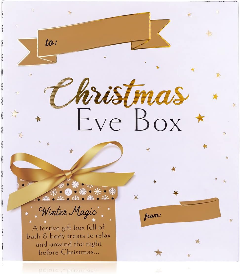 accentra Winter Magic Christmas Eve Bath Set Gift Box Vanilla Musk Spa
