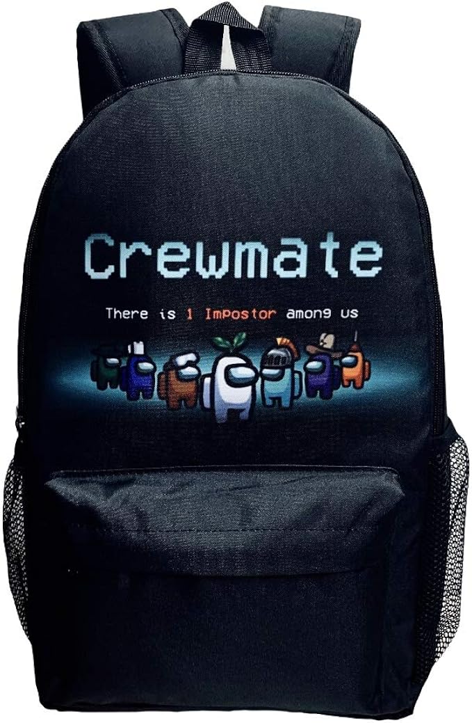 Among Us Backpack (Black 3) Amazon.ca Clothing & Accessories